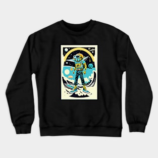 Wave Warrior's Watch: Surf Wars Part 2 Crewneck Sweatshirt